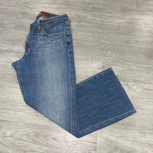 AG Adriano Goldschmied The Fillmore Jeans Mens 34 X 27* Blue Denim Boot Cut - Picture 1 of 16